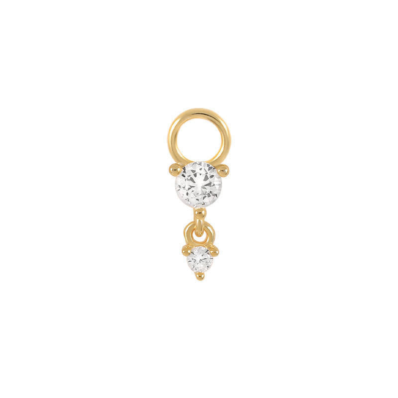 Double Crystal Charm