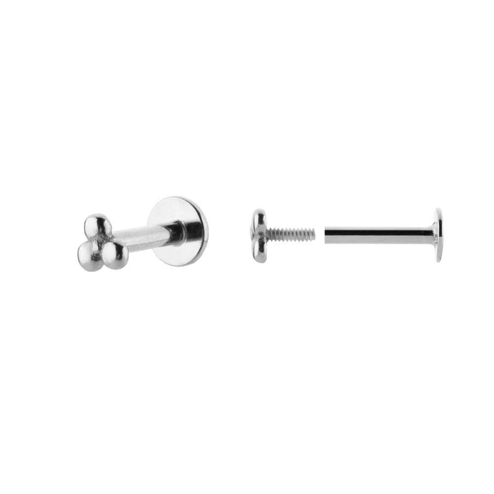 Mini dot piercing stud