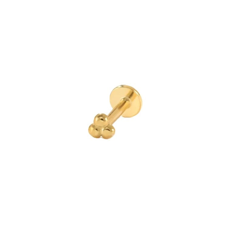Mini dot piercing stud