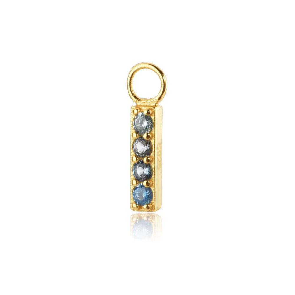Blue Traffic Light Charm