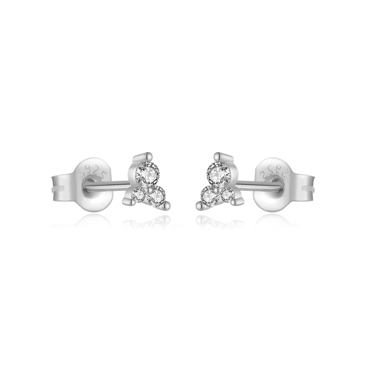 Tri-Crystal Studs