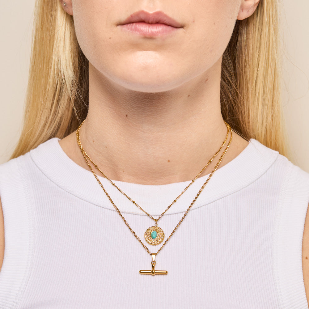 Sula Aqua Necklace