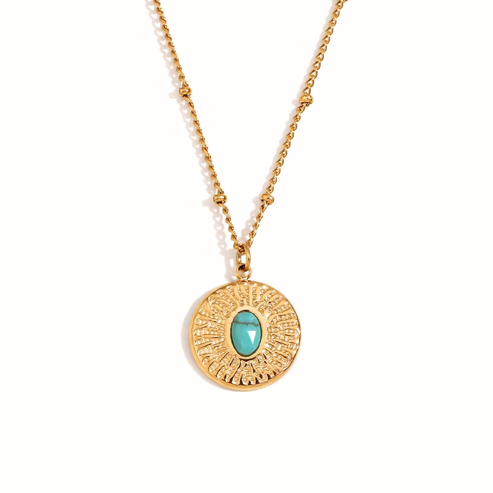 Sula Aqua Necklace