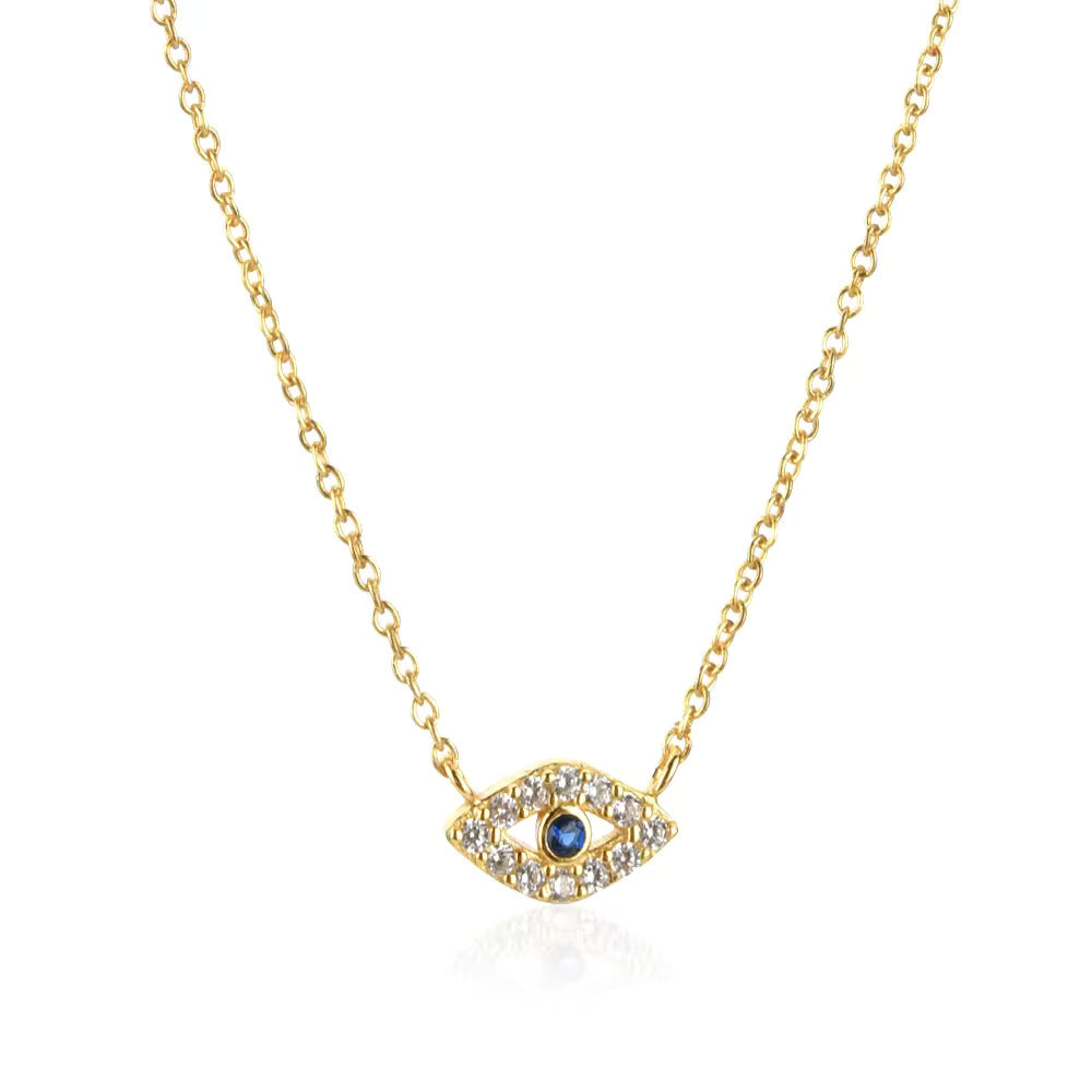 Evil Eye Dainty Necklace